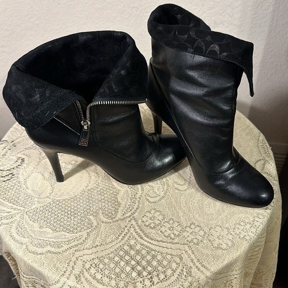 Coach Leather Boots - Picture 5 of 6